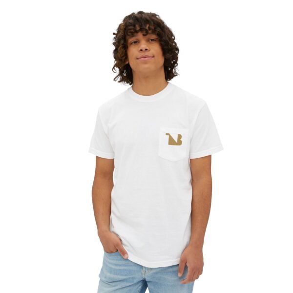 Unisex Garment-Dyed Pocket T-Shirt - Image 3