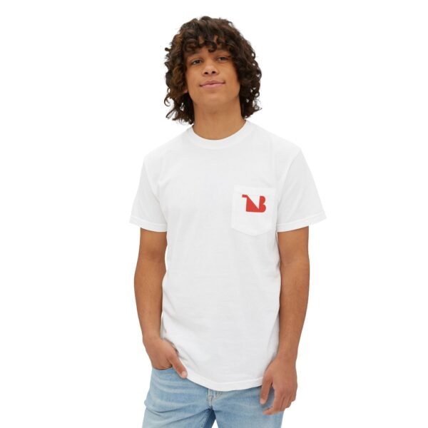 Unisex Garment-Dyed Pocket T-Shirt - Image 3