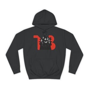 Unisex College Hoodie with Kangaroo Pocket