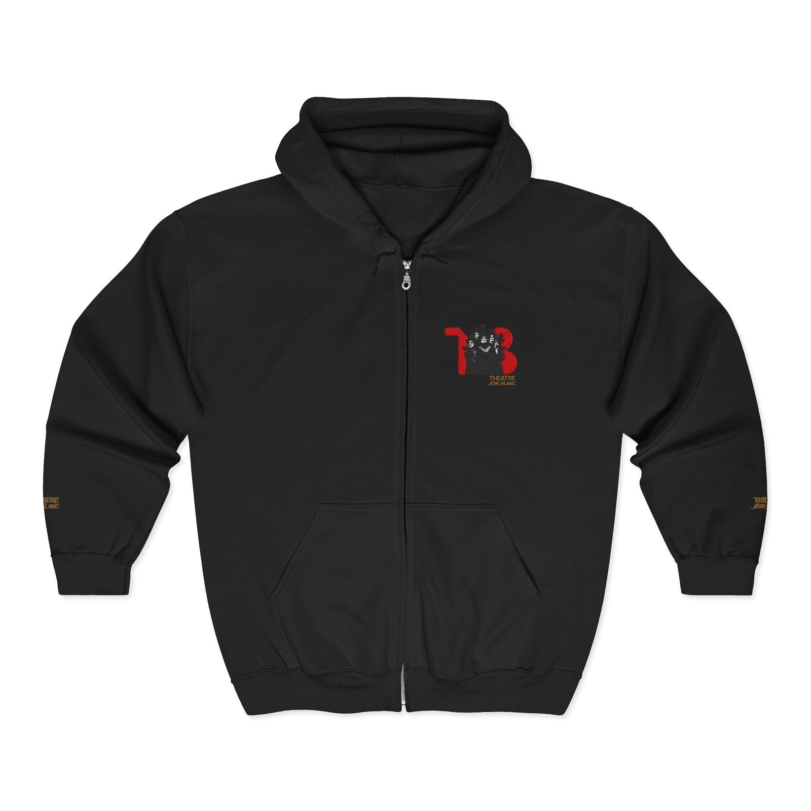 TNB Unisex Embroidered Full Zip Hoodie (FALL/WINTER EXCLUSIVE)