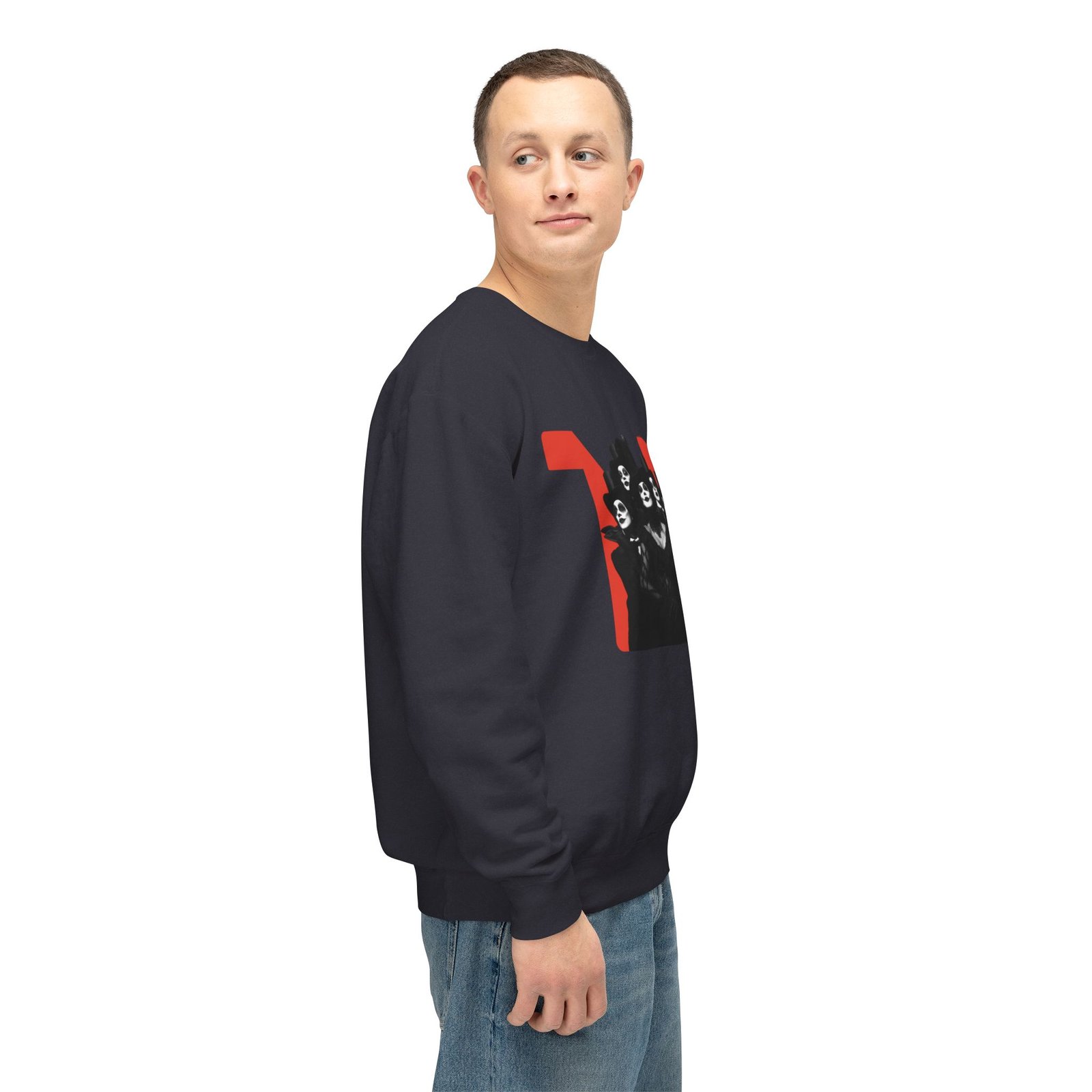 Unisex Lightweight Crewneck Sweatshirt - Image 5
