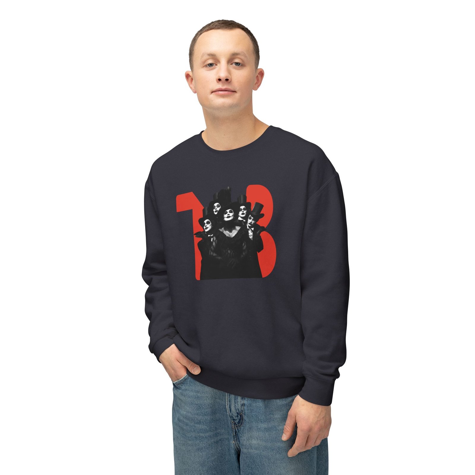 Unisex Lightweight Crewneck Sweatshirt - Image 6