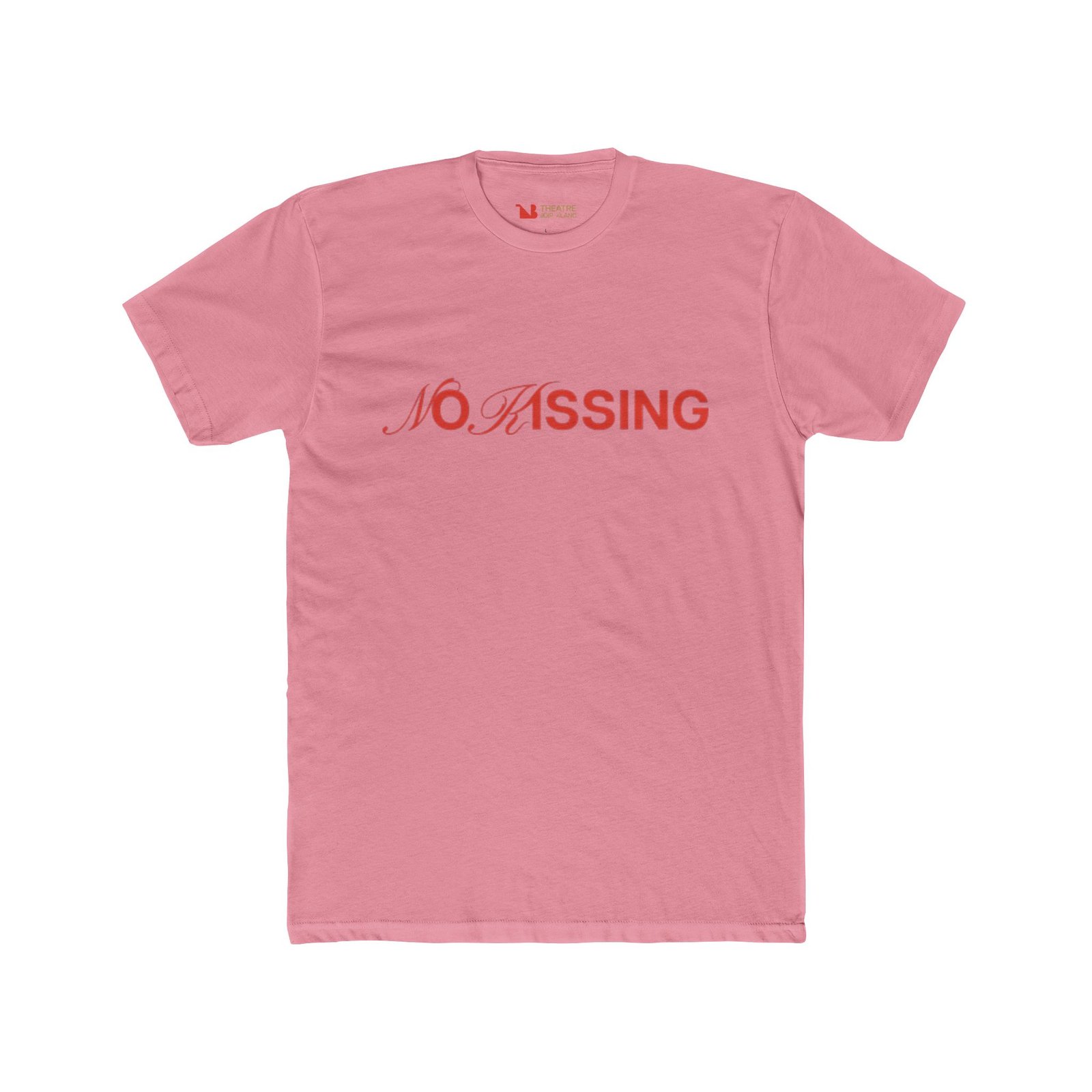 " No Kissing" Unisex Cotton Crew Tee - Image 9