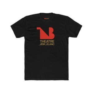 Unisex Cotton Crew Tee - Red or Yellow-green Logo