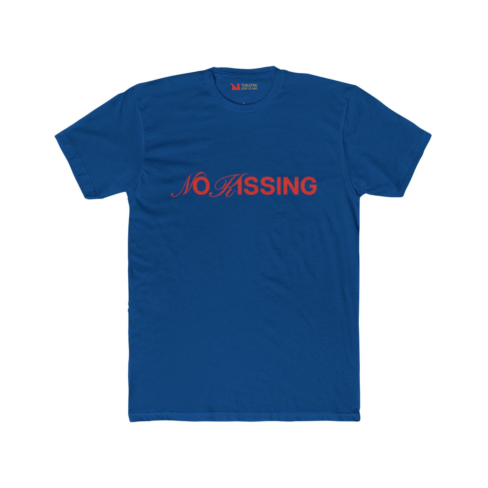 " No Kissing" Unisex Cotton Crew Tee - Image 16