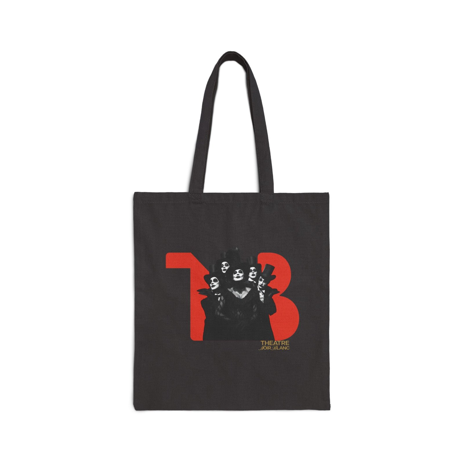 THEATRE NOIR BLANC PRESENTS Cotton Canvas Tote Bag