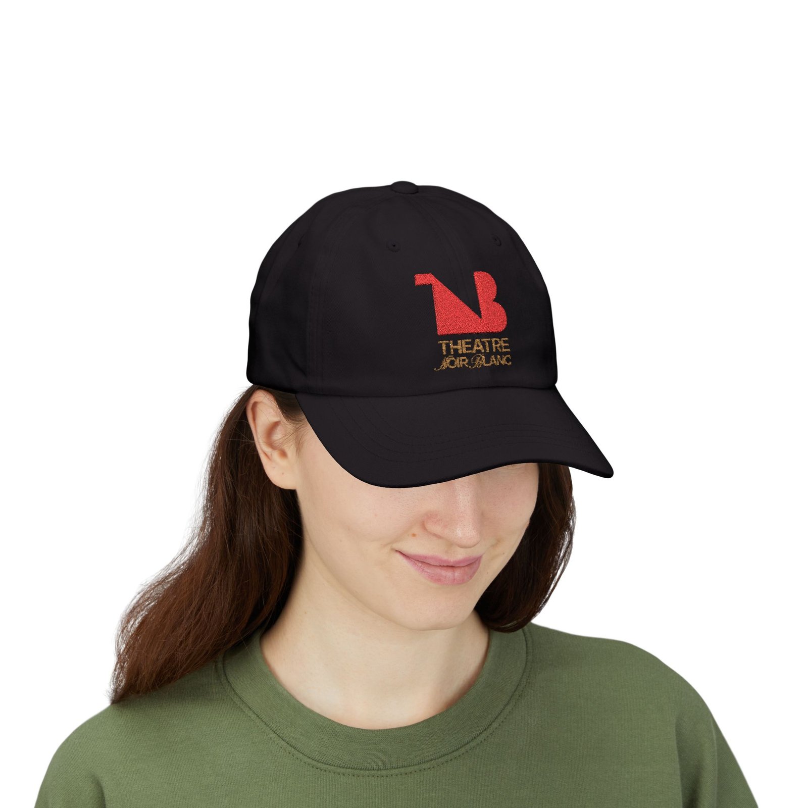 THEATRE NOIR BLANC Signature Embroidered Baseball Cap - Image 5