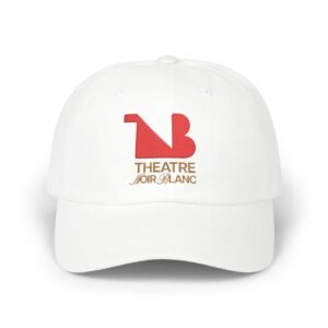 THEATRE NOIR BLANC Signature Embroidered Baseball Cap