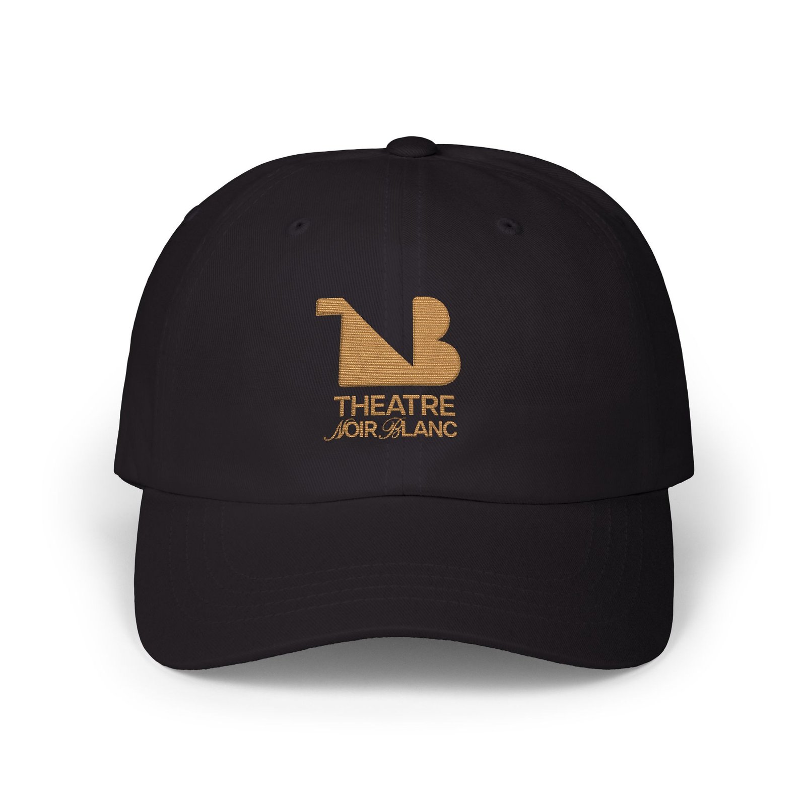 THEATRE NOIR BLANC Embroidered Signature Baseball Cap