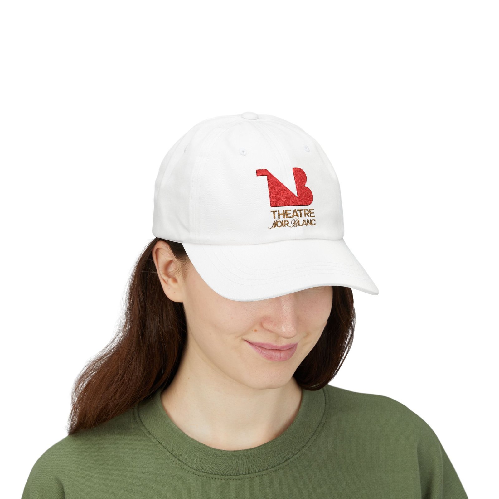 THEATRE NOIR BLANC Signature Embroidered Baseball Cap - Image 2