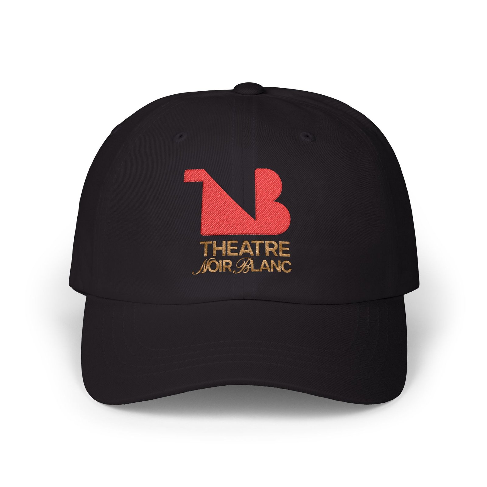THEATRE NOIR BLANC Signature Embroidered Baseball Cap - Image 4